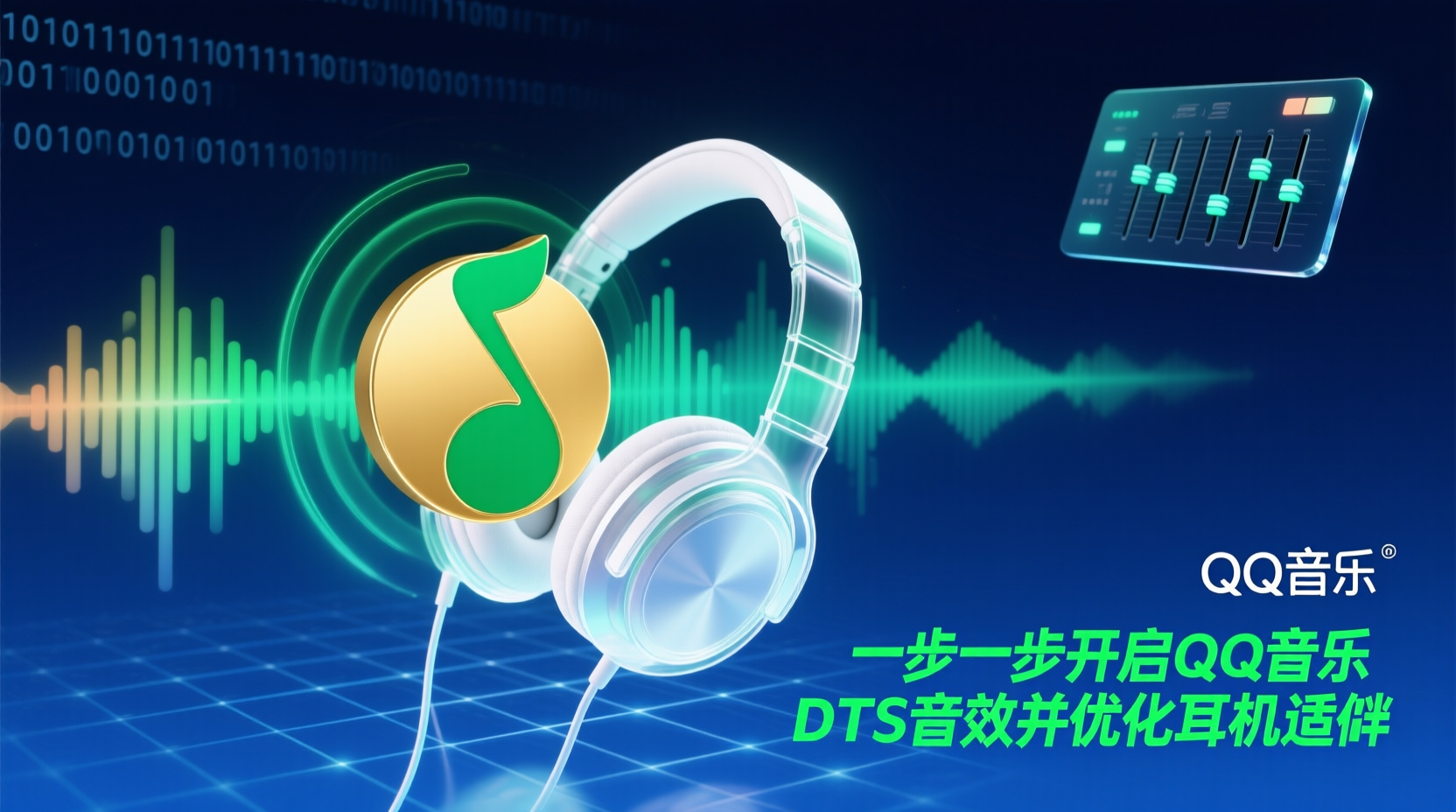 QQ音乐DTS音效开启方法, QQ音乐耳机适配参数, DTS音效设置步骤, QQ音乐音效调节教程, 耳机型号不匹配解决方案, DTS与普通均衡器区别, QQ音乐音质优化技巧, 手机端DTS音效设置, DTS音效参数模板, QQ音乐音效最佳实践